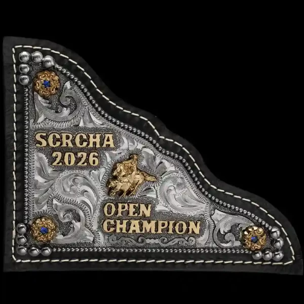 Saddle Blanket Trophy Plate